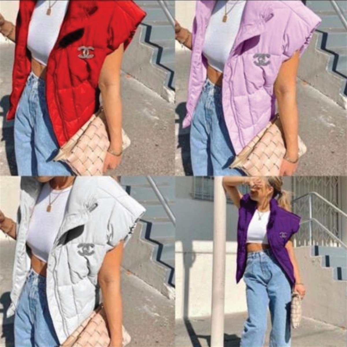 BROŞLU TASARIM YELEK