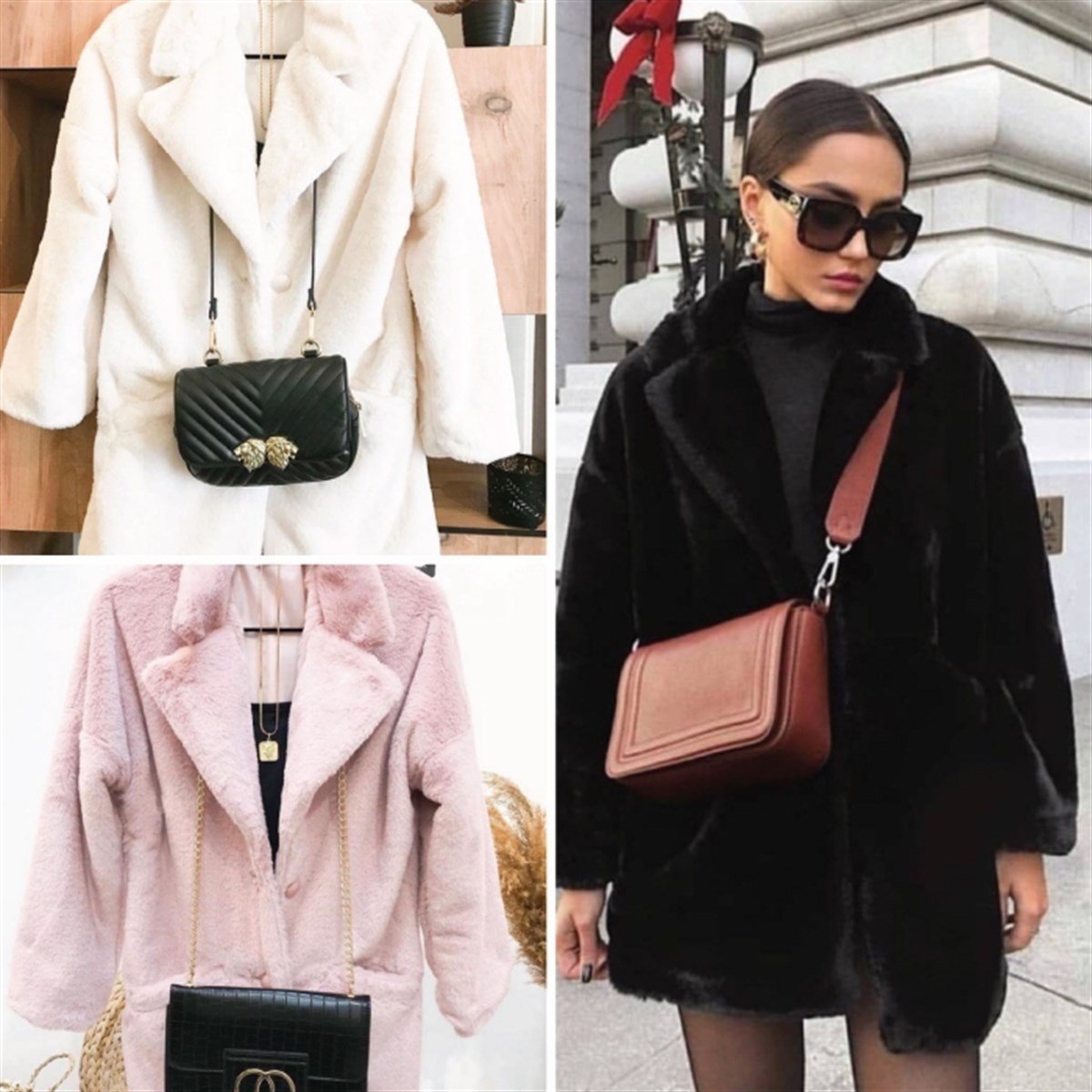 İÇ ASTARLI A KALİTE YAPAY KÜRK KABAN