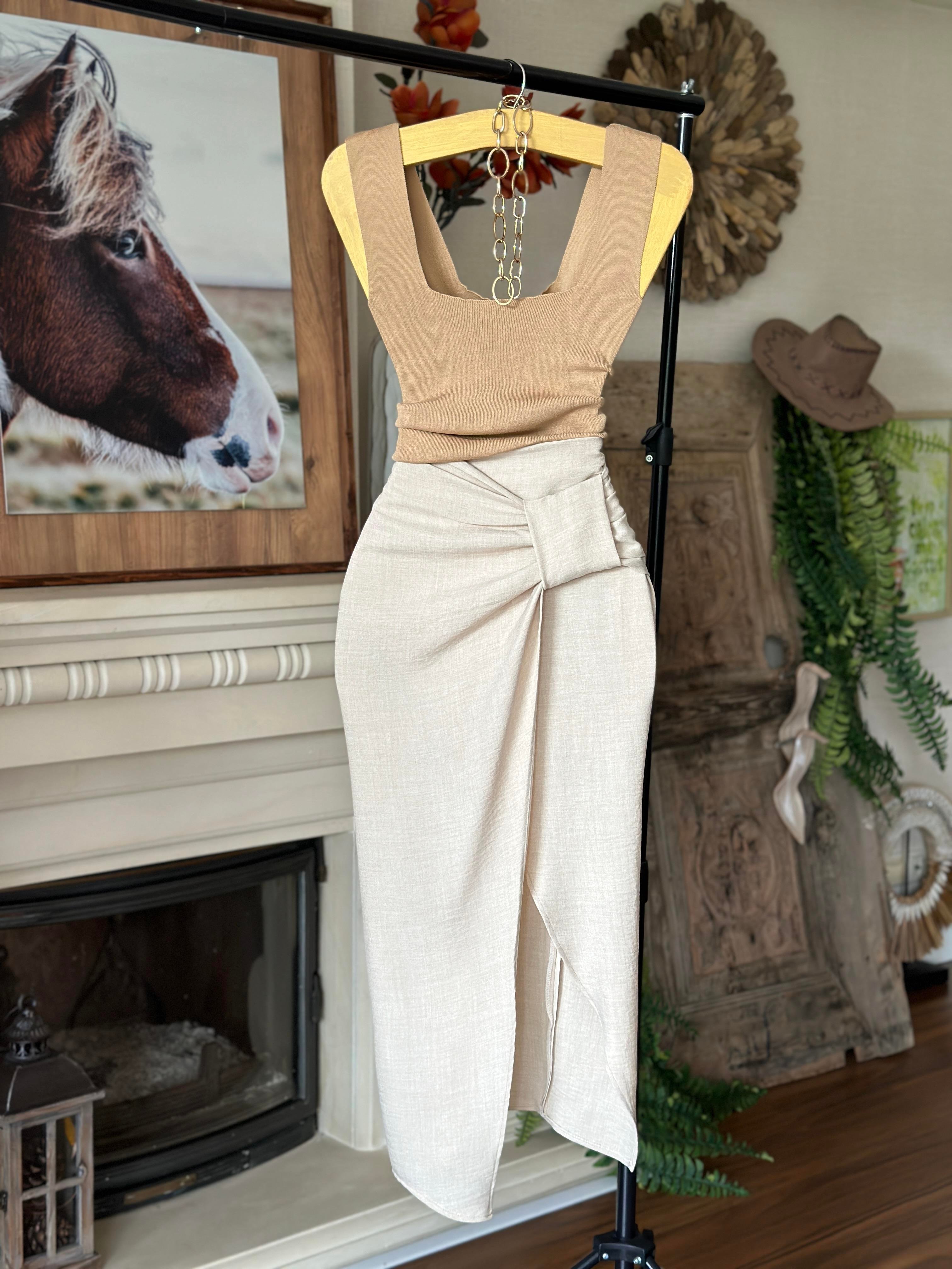 Kare Yaka Renkli  Triko Bluz 