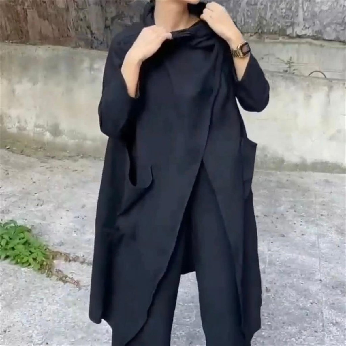 Keten Kumaş Rahat İkili Takım