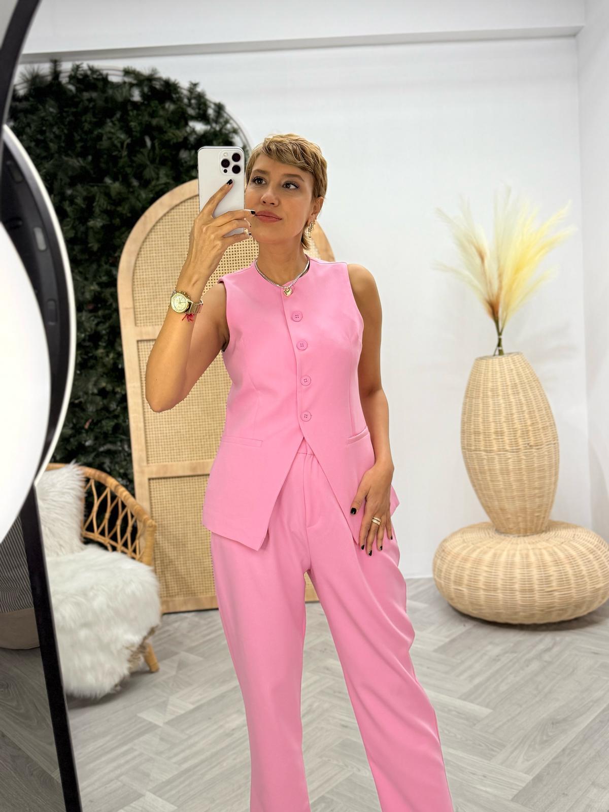 Premium Seri Üçi Astarlı Yuvarlak Yaka Atlas Yelek