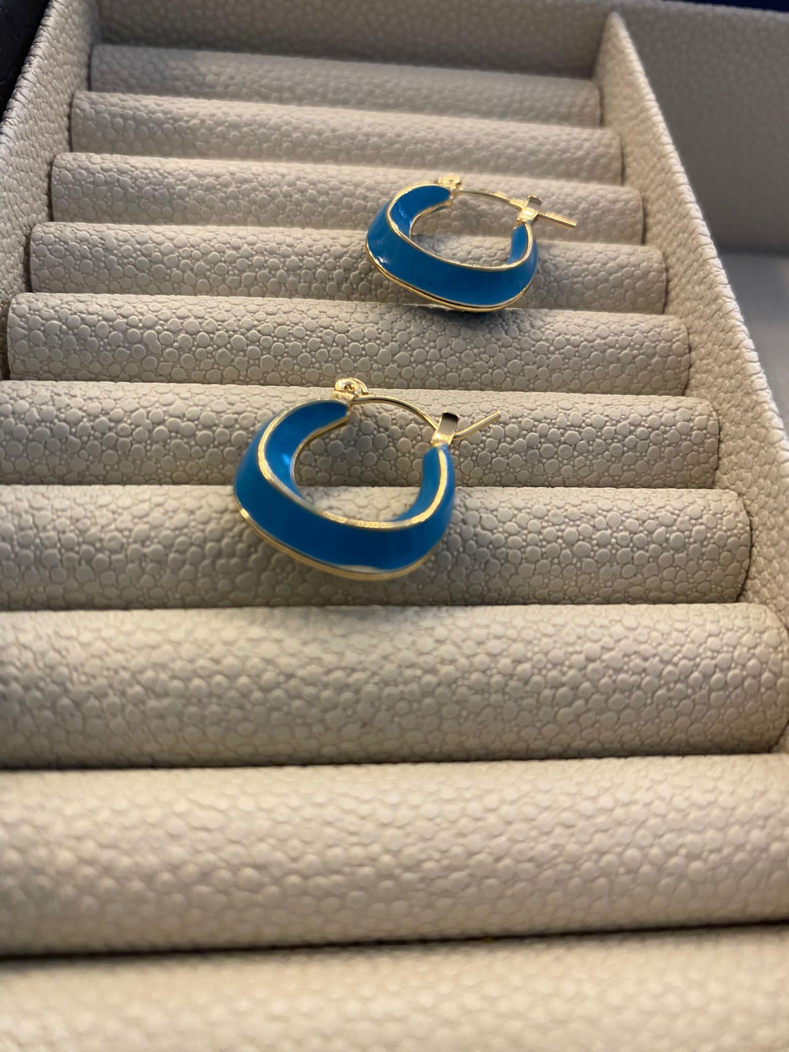 SB Gümüş  Kapama Minik  Halka Küpe