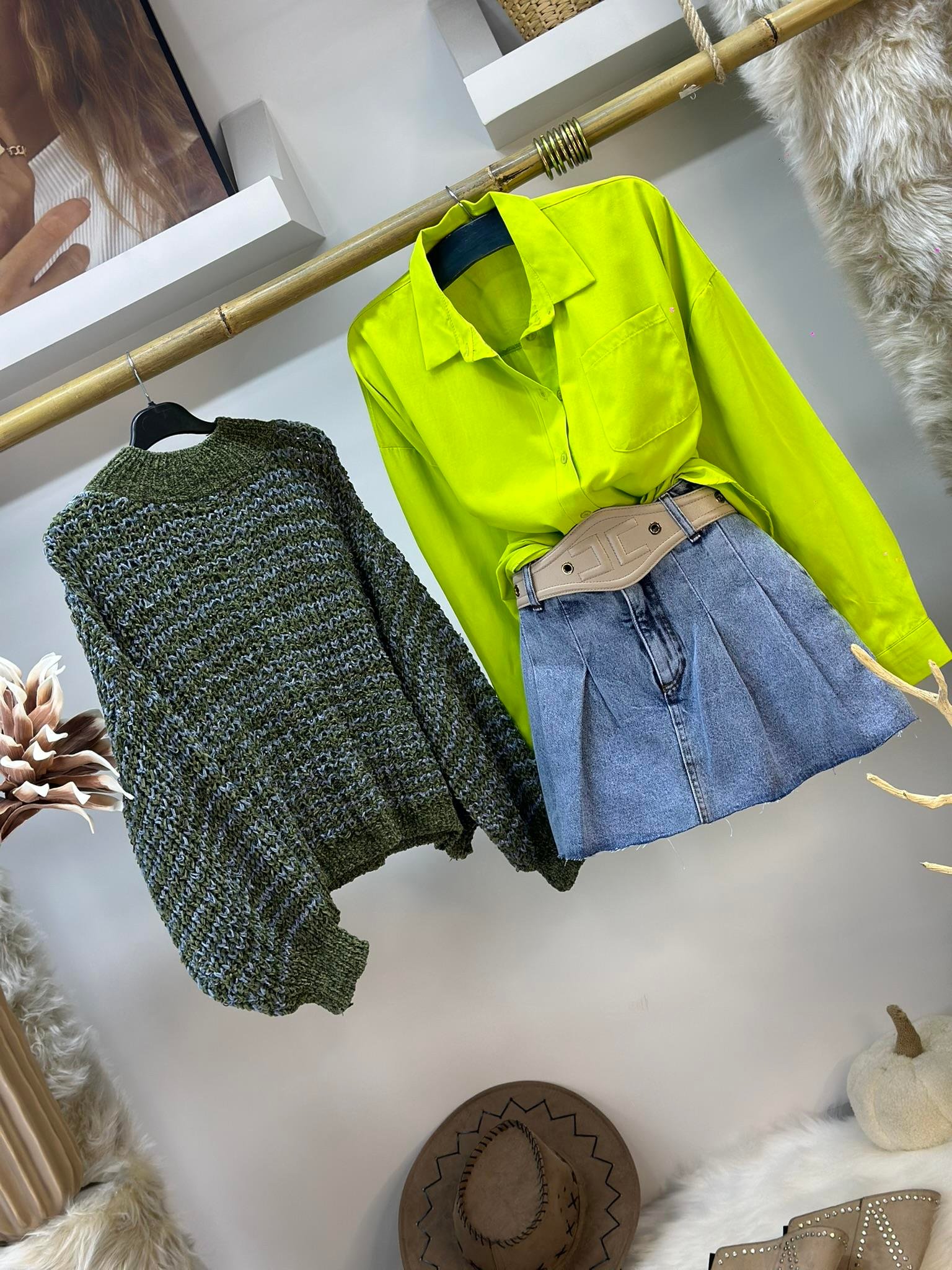 Yumoş Triko Yarasa Kol Kazak 