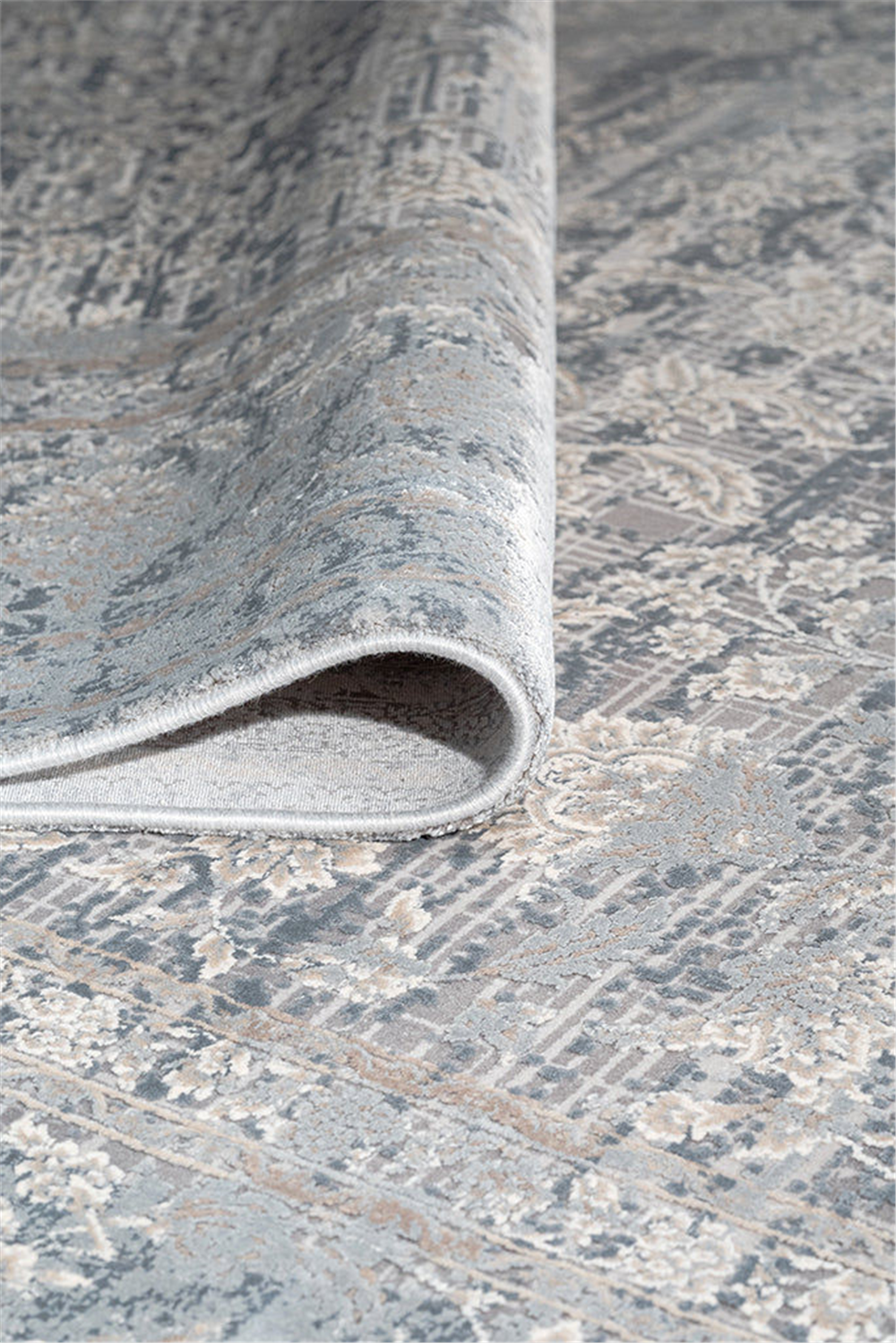 Aura 2881 Gri - Makine Halısı