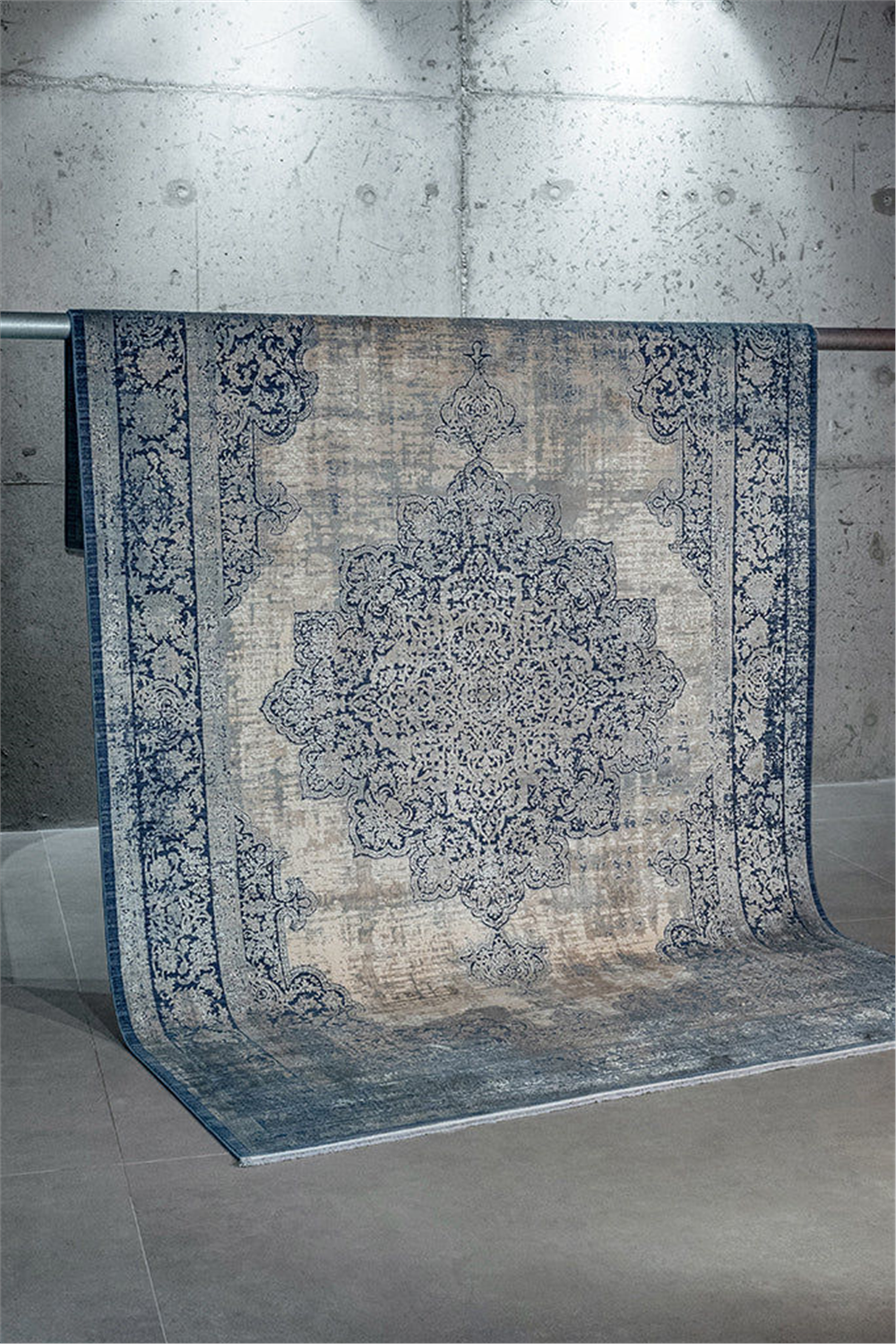 Aura 2892 Lacivert - Makine Halısı