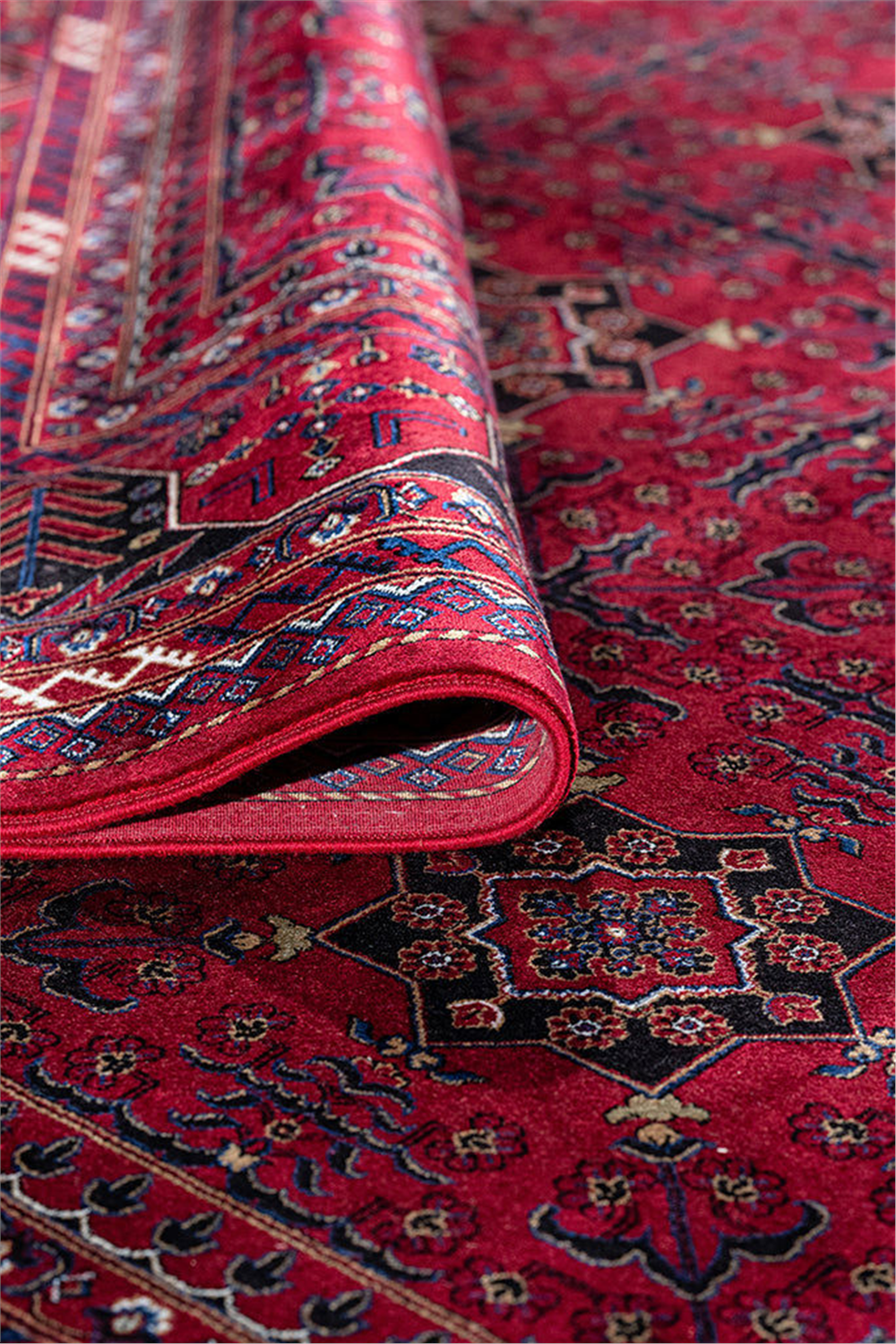 Burj 8731BU Bordo - Makine Halısı