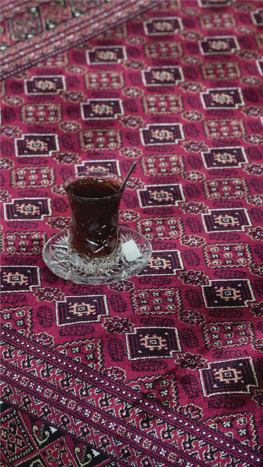 Burj 8761BU Bordo - Makine Halısı