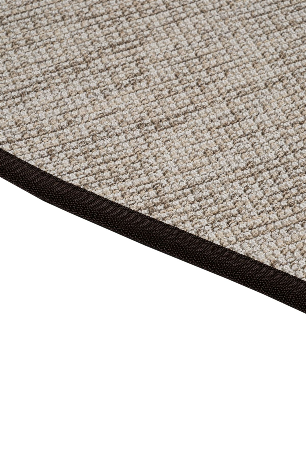 Canvas 2 Judy JD02 Natural Cotton Bordure 10 Black Amorf Sisal Halı