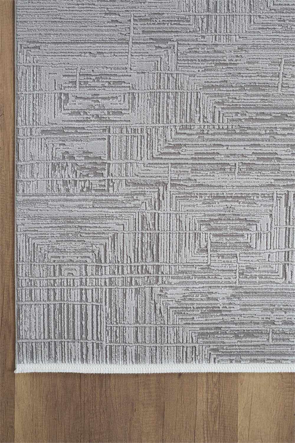 Corven - Liric Geometrik Desenli Oturma Odası, Antre ve Mutfak Halısı