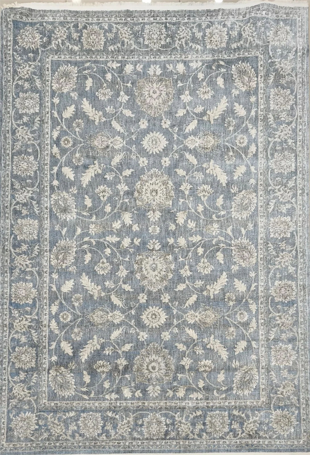 Gri A.Mavi 1736-1 Hisar Dokuma Halı