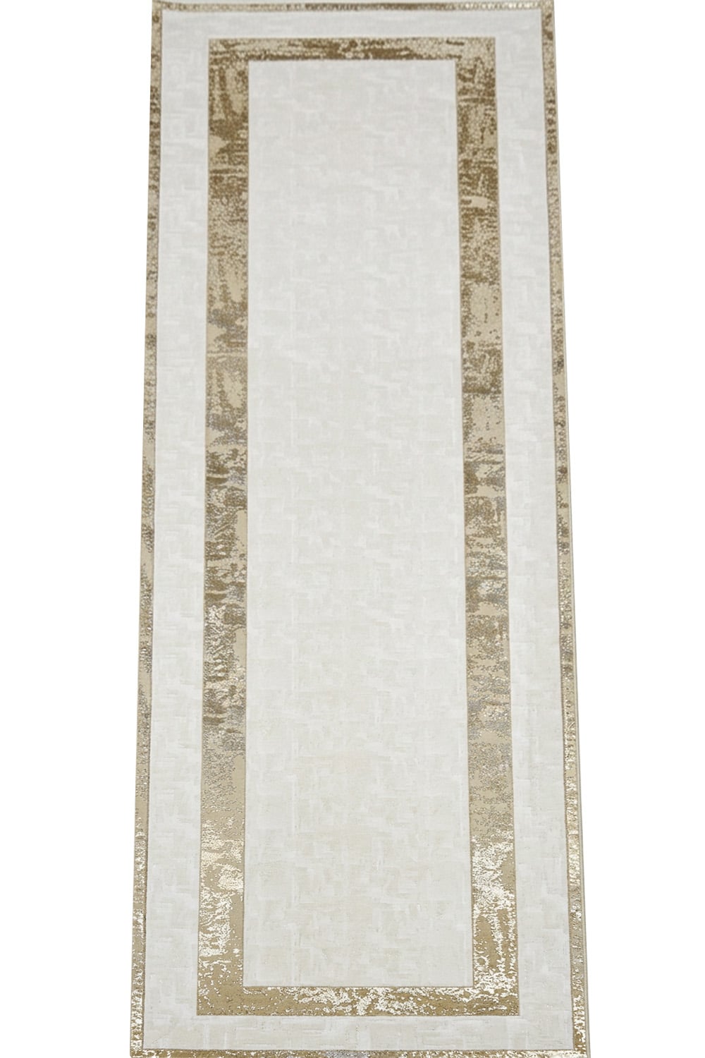 Gri Gold Rono Deri Halı