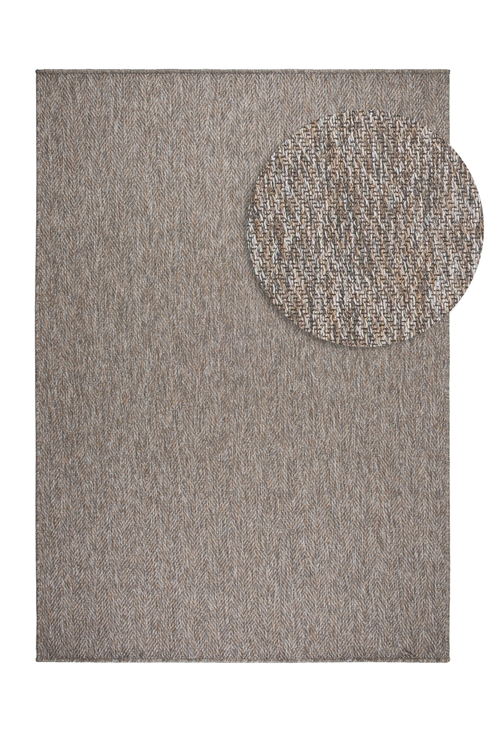 Luna LN02 Grey Doğal Sisal Halı
