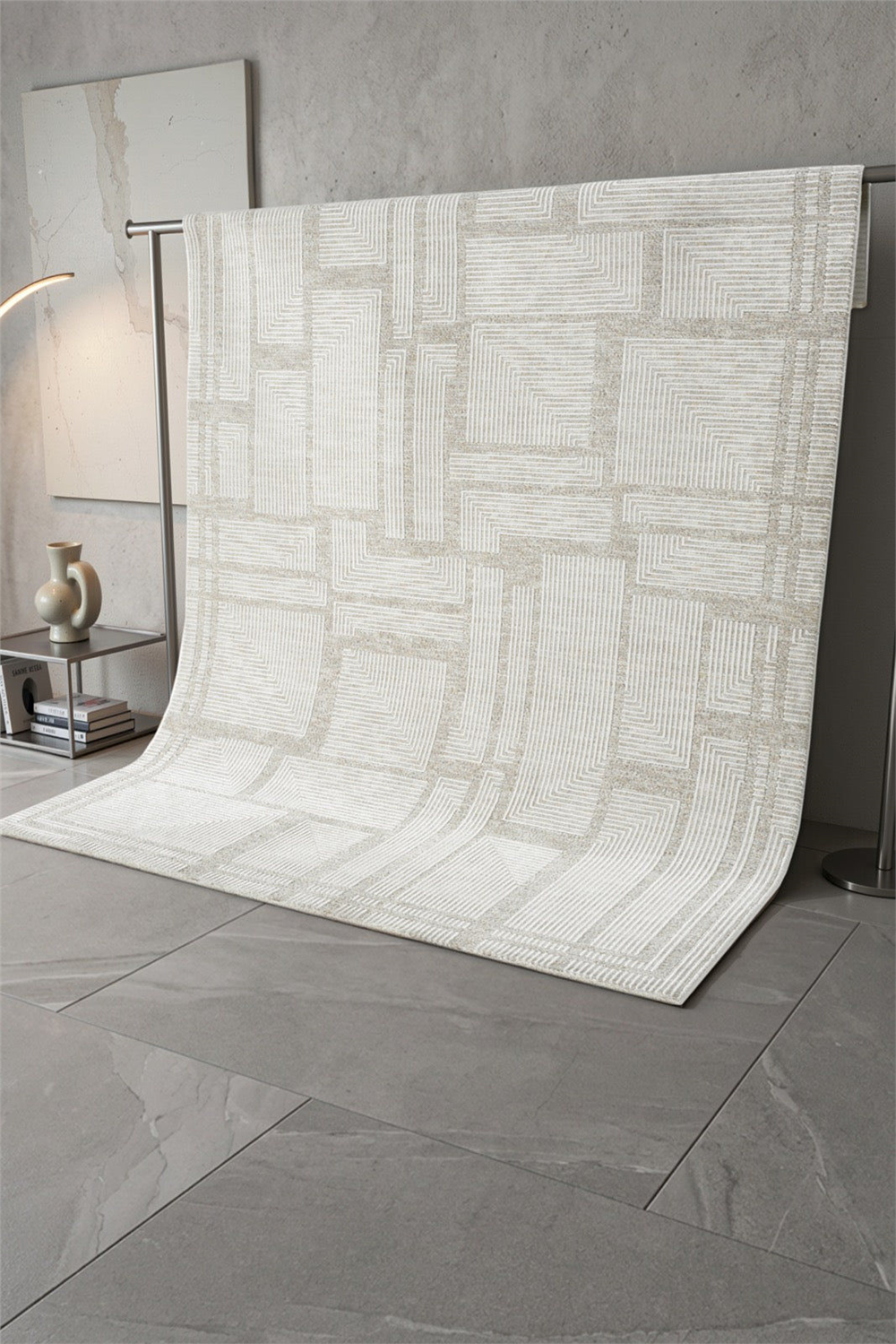 Mono Luxe 4031 Gri - Makine Halısı