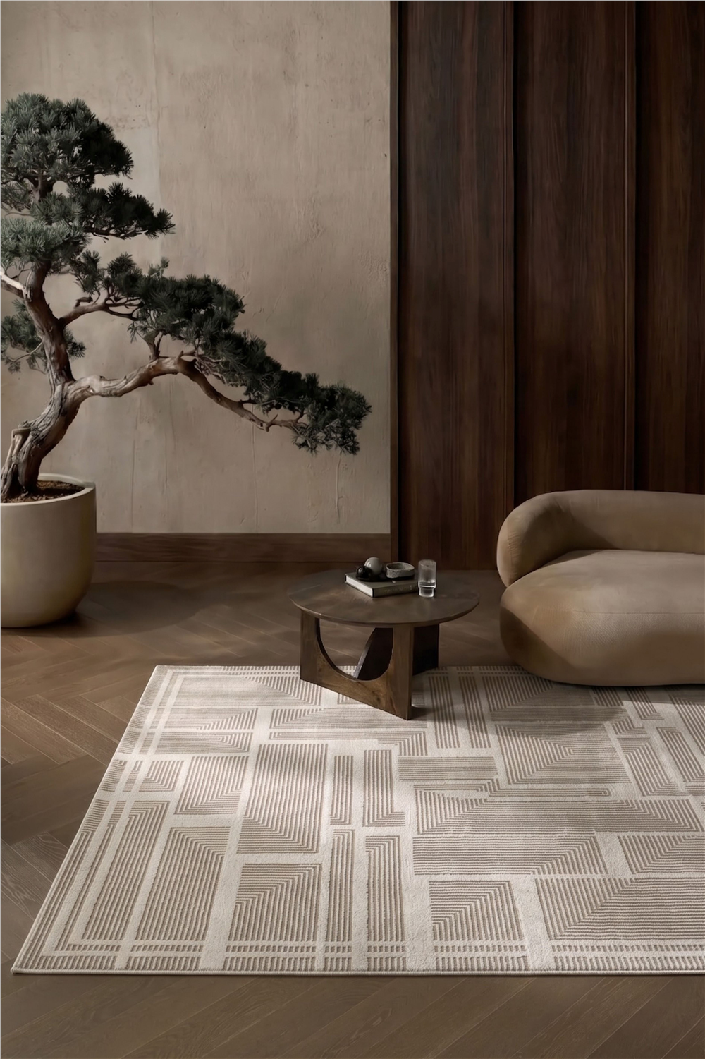 Mono Luxe 4033 Vizon - Makine Halısı