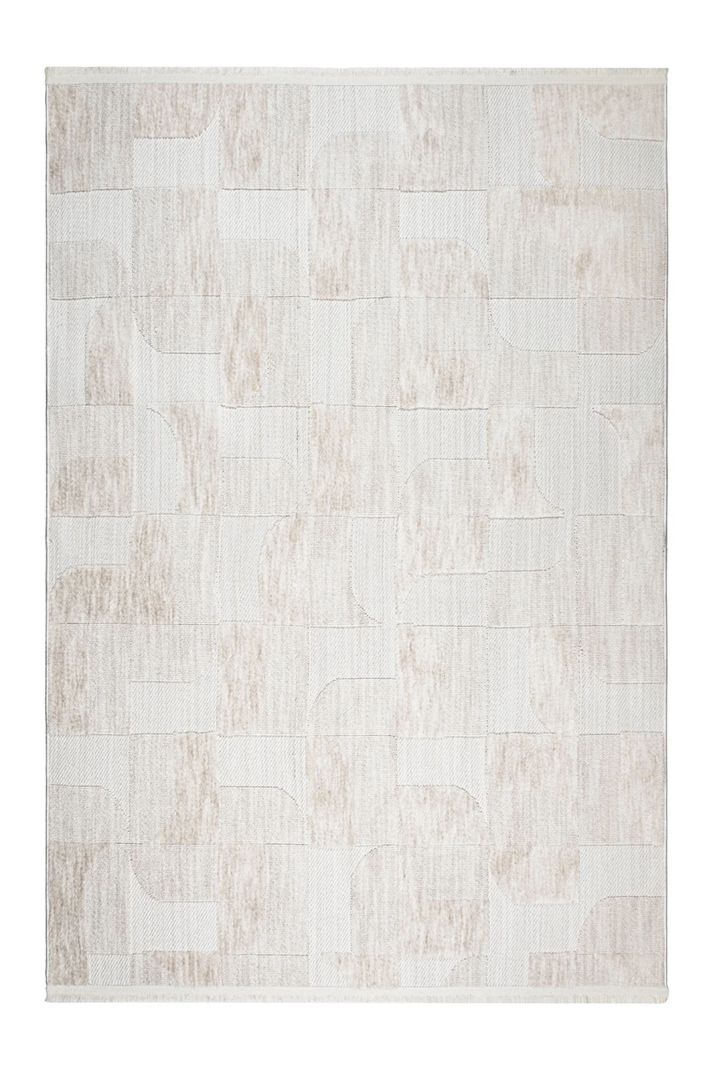 Orion OR01 Cream Modern Salon Halısı