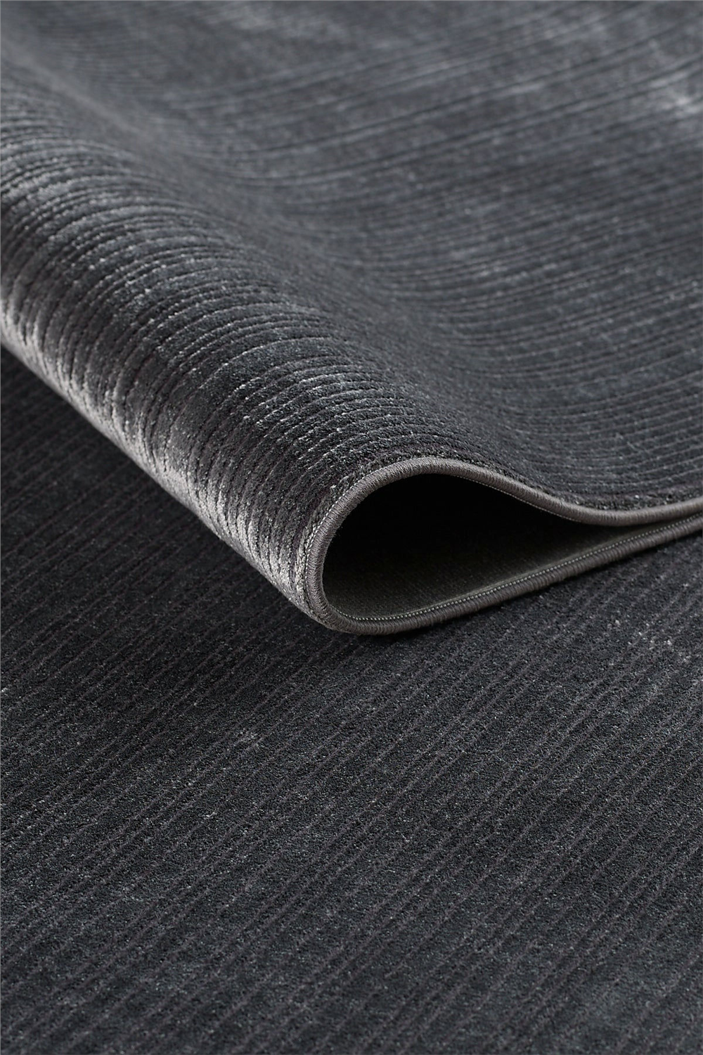 Soho Chrome - Charcoal Modern Salon ve Oturma Odası Halısı