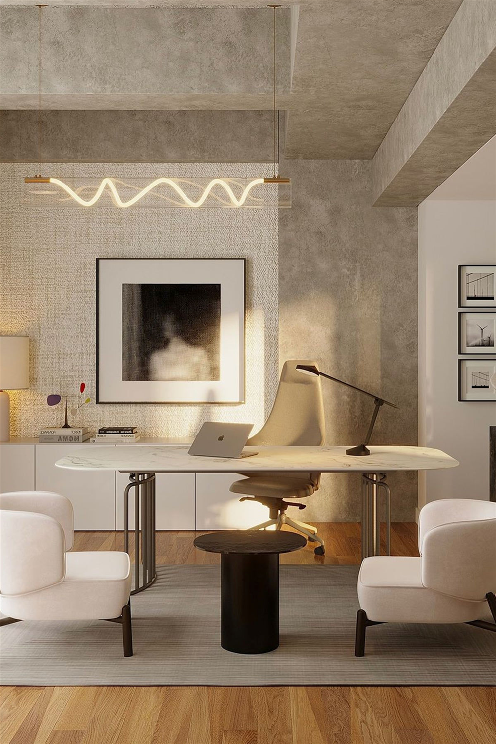 Soho Chrome - Dijon Modern Salon ve Oturma Odası Halısı