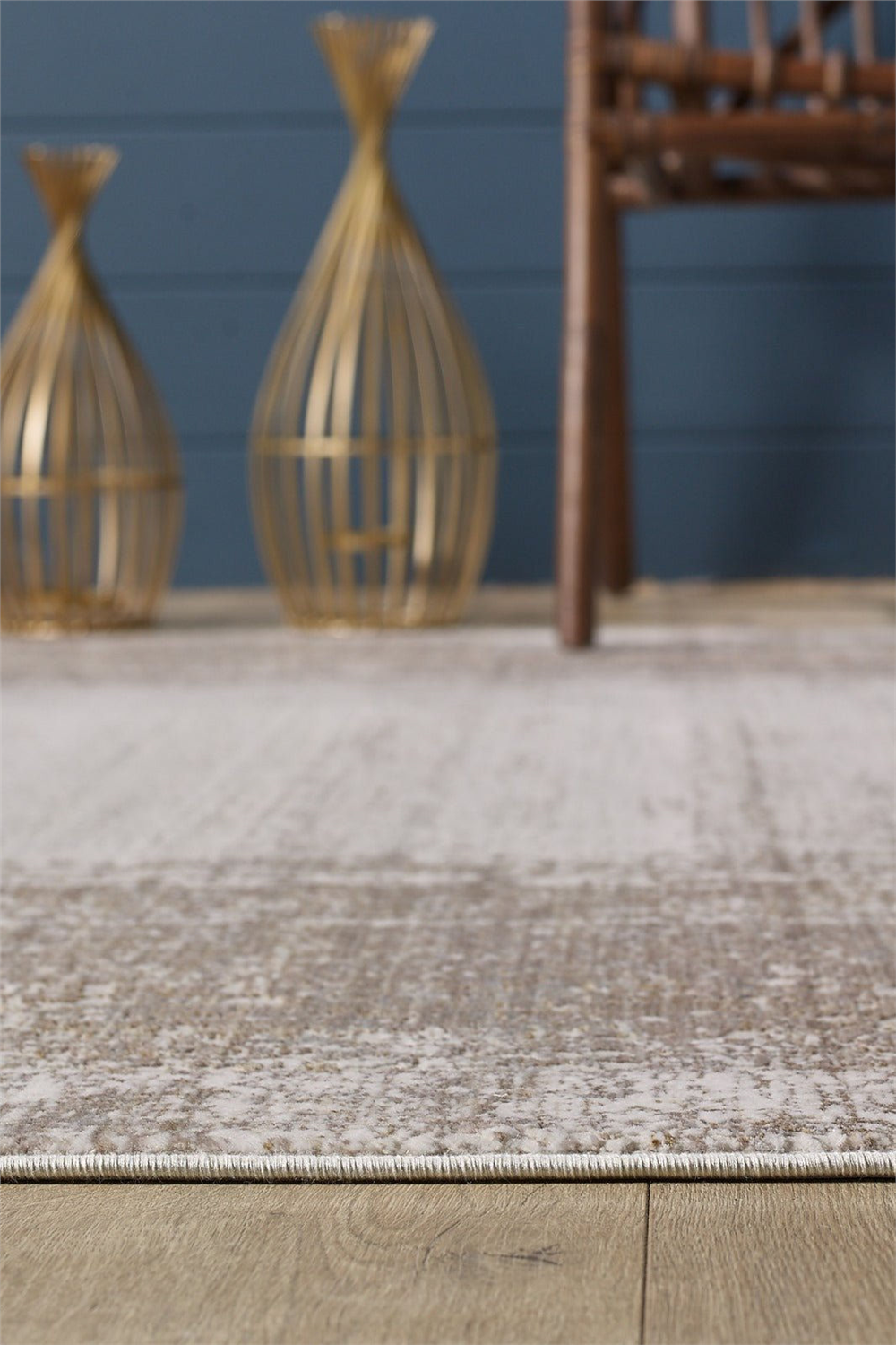 Soho Mood - Limestone Modern Klasik Salon ve Oturma Odası Halısı