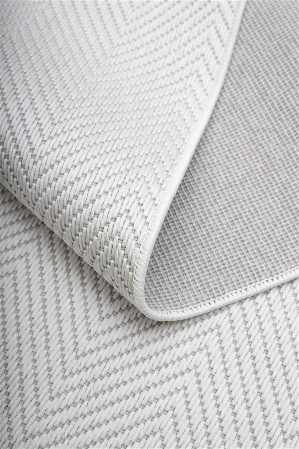 White Eco Sisal Halı
