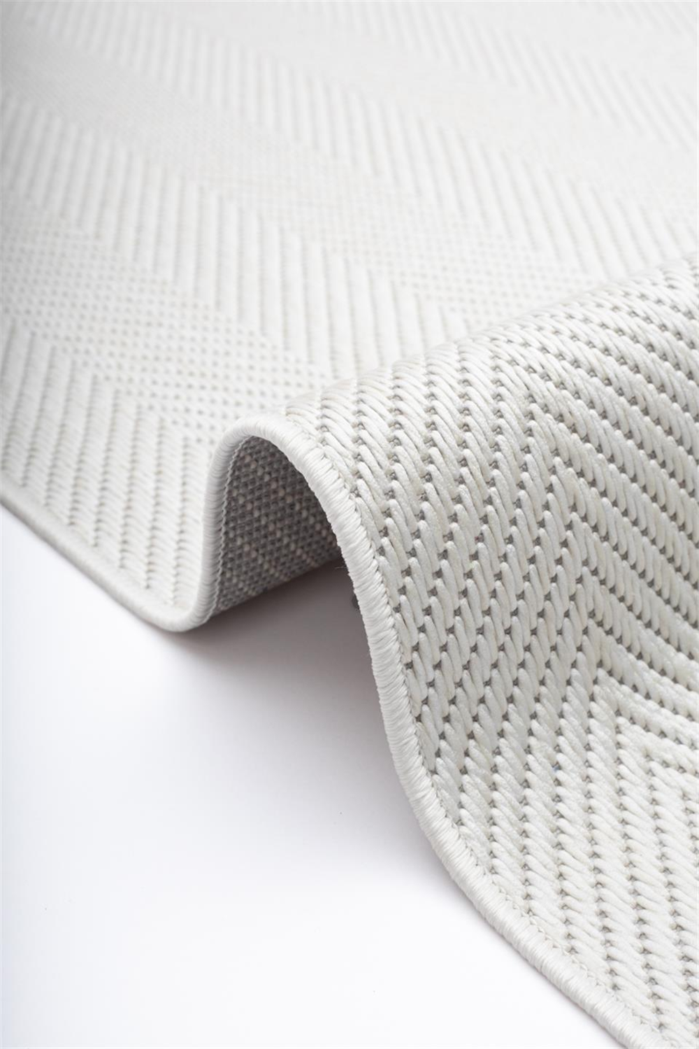 White Eco Sisal Halı