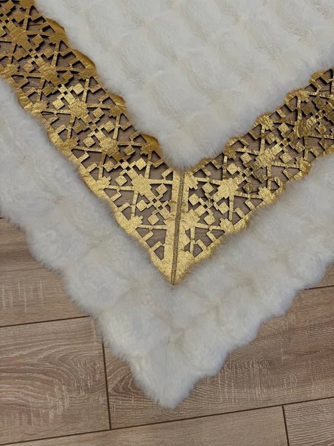 Yumuşak Yüzeyli Kaymaz Tabanlı Mavi Renkli Özel Şahmeran Serisi Halılar