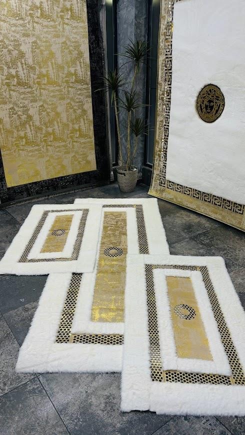 Yumuşak Yüzeyli Kaymaz Tabanlı Özel Şahmeran Serisi Halılar