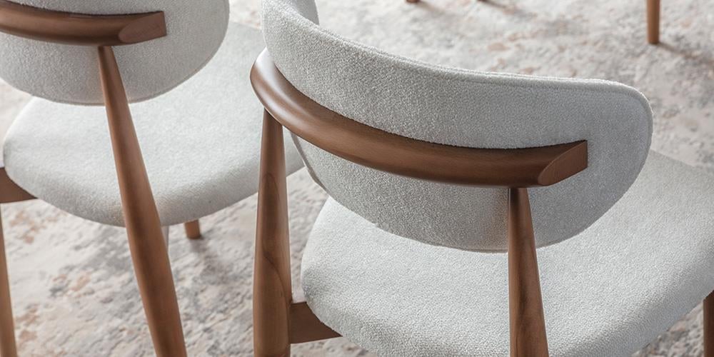 Ada Beyaz Ceviz Yemek Odası