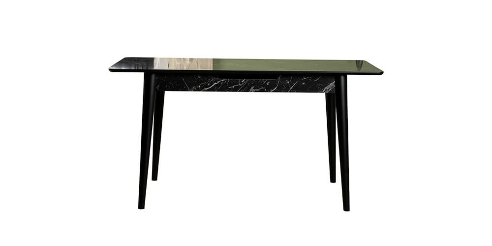 Ala Siyah Mermer Mutfak Masa Takımı