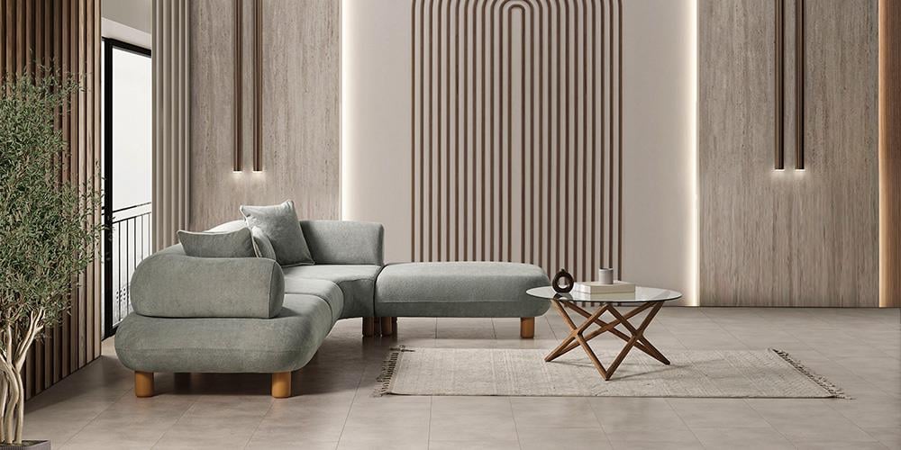 Alfa Dinlenmeli Köşe Koltuk