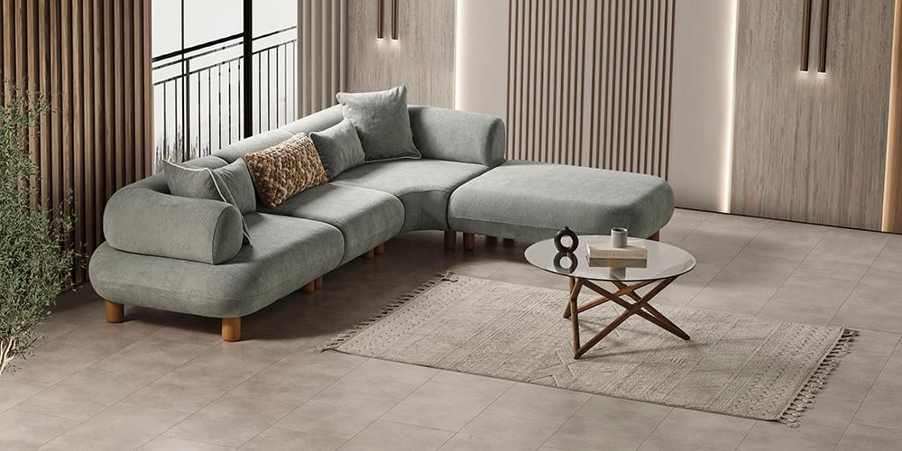 Alfa Dinlenmeli Köşe Koltuk