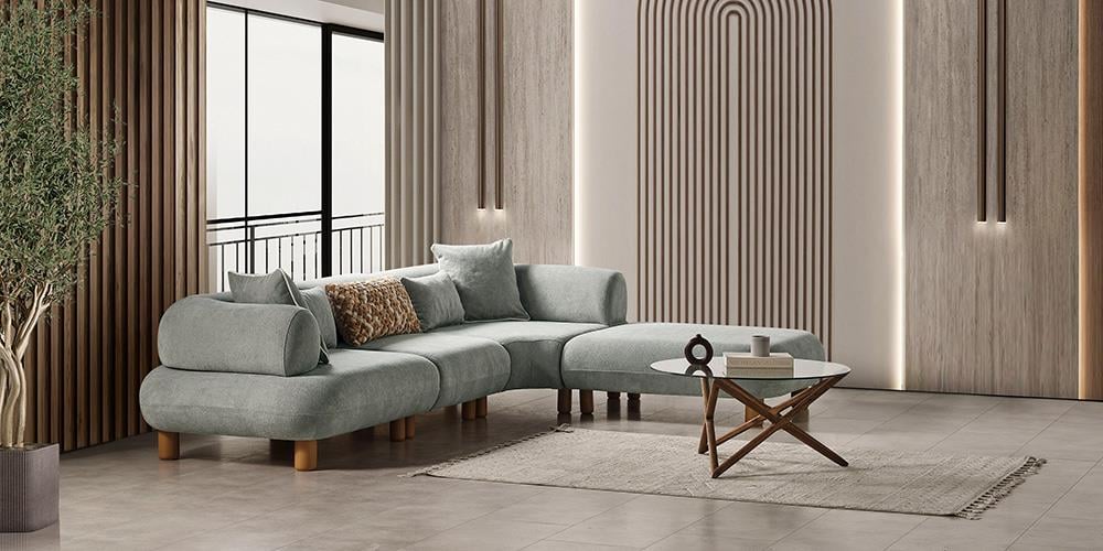 Alfa Dinlenmeli Köşe Koltuk