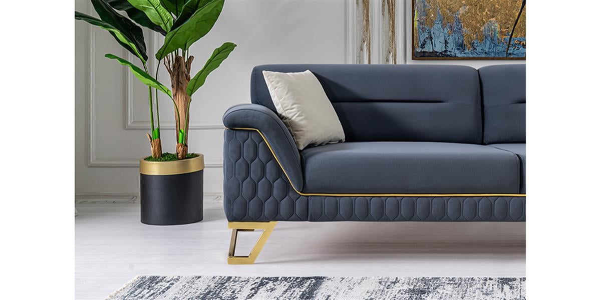 Artoo Gold Metal Koltuk Takımı