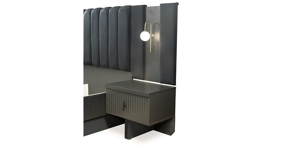 Asel Antrasit Yatak Odası