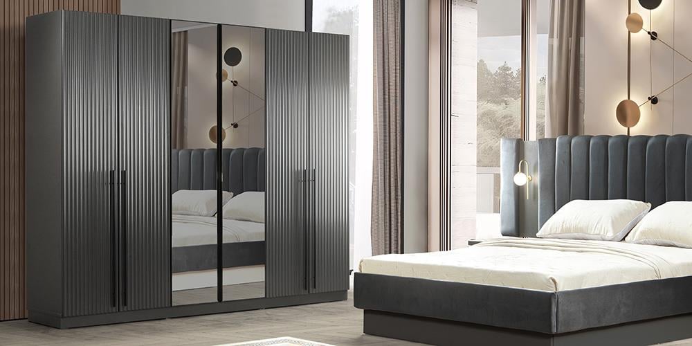 Asel Antrasit Yatak Odası