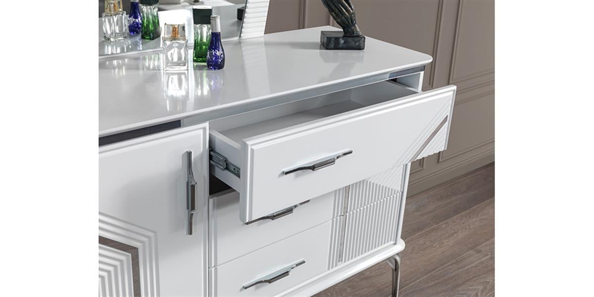 Asel Aynalı Şifonyer