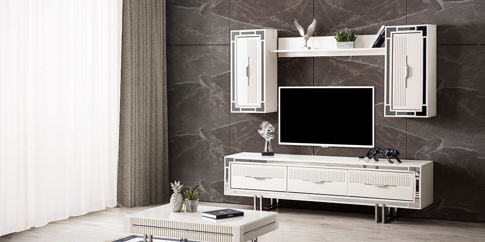 Aspendos Gümüş TV Ünitesi