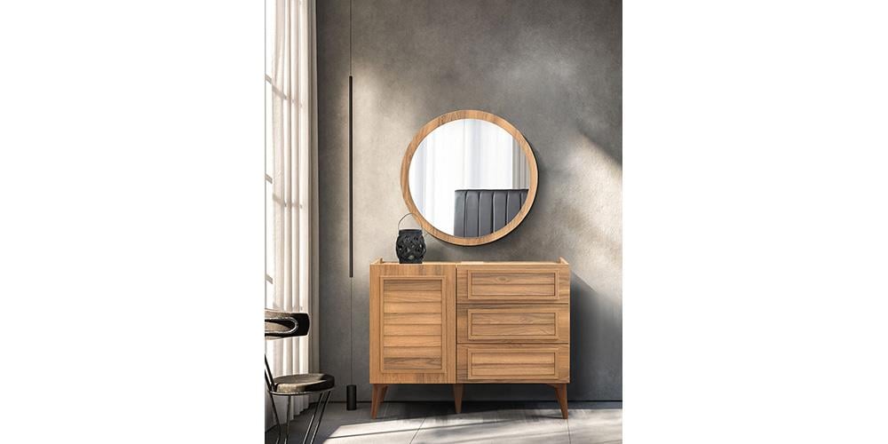 Beykoz Ceviz Aynalı Şifonyer