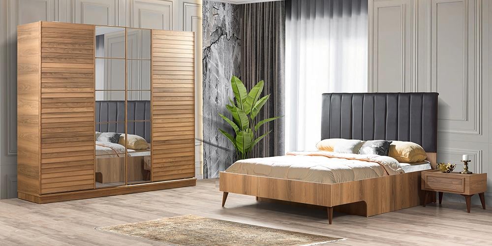 Beykoz Ceviz Yatak Odası Takımı