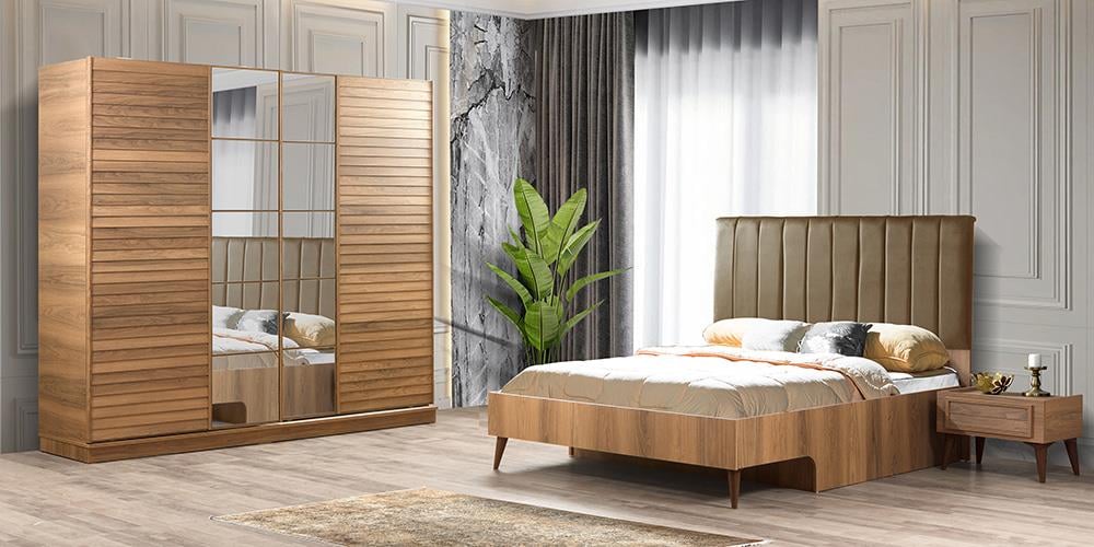 Beykoz Ceviz Yatak Odası Takımı