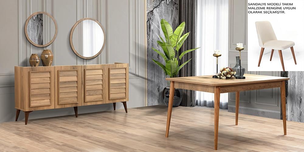 Beykoz Ceviz Yemek Odası 