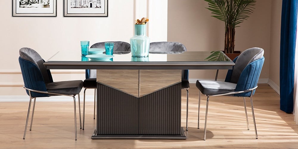 Biga Antrasit Yemek Odası