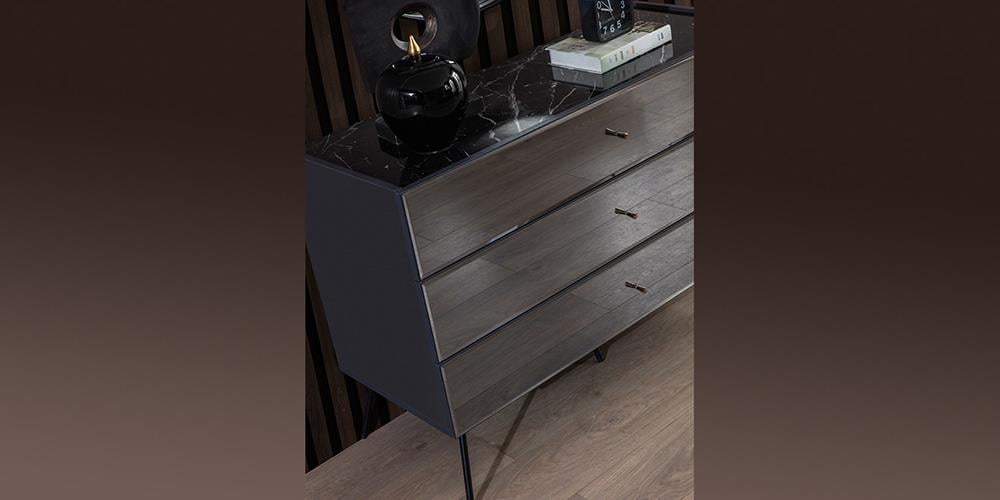 Bronze Antrasit Yatak Odası 