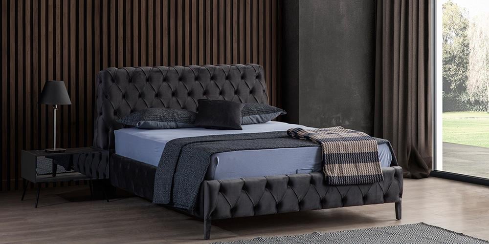 Bronze Antrasit Yatak Odası 