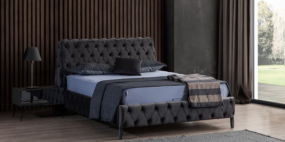 Bronze Antrasit Yatak Odası 
