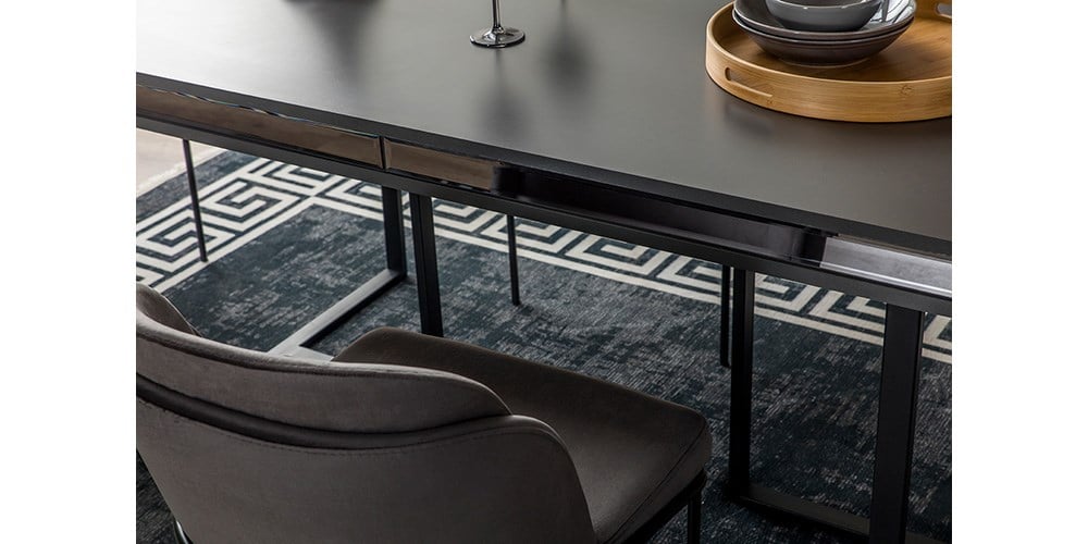 Bronze Antrasit Yemek Odası