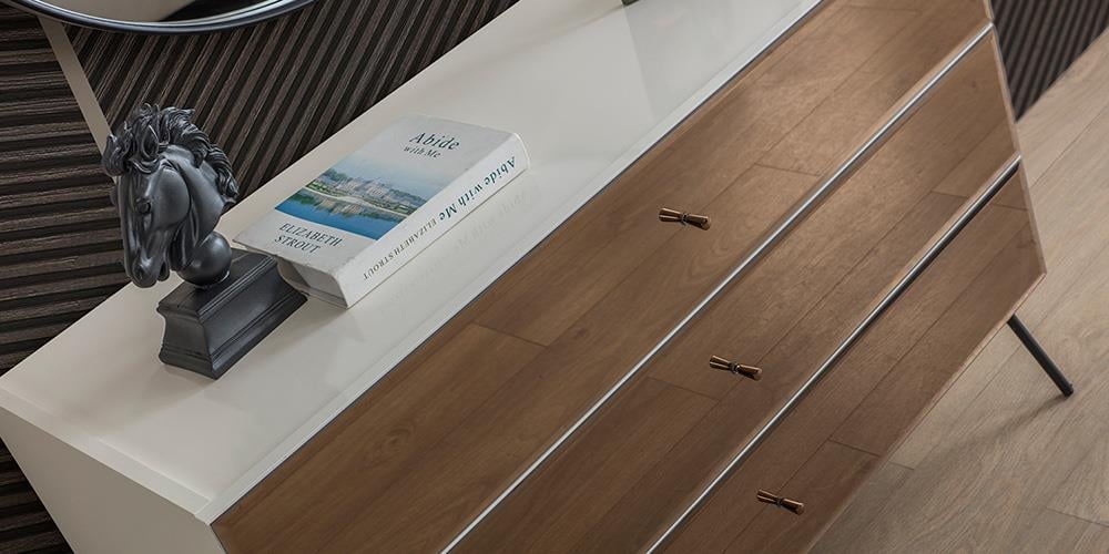 Bronze Aytaşı 6 Kapaklı Dolap