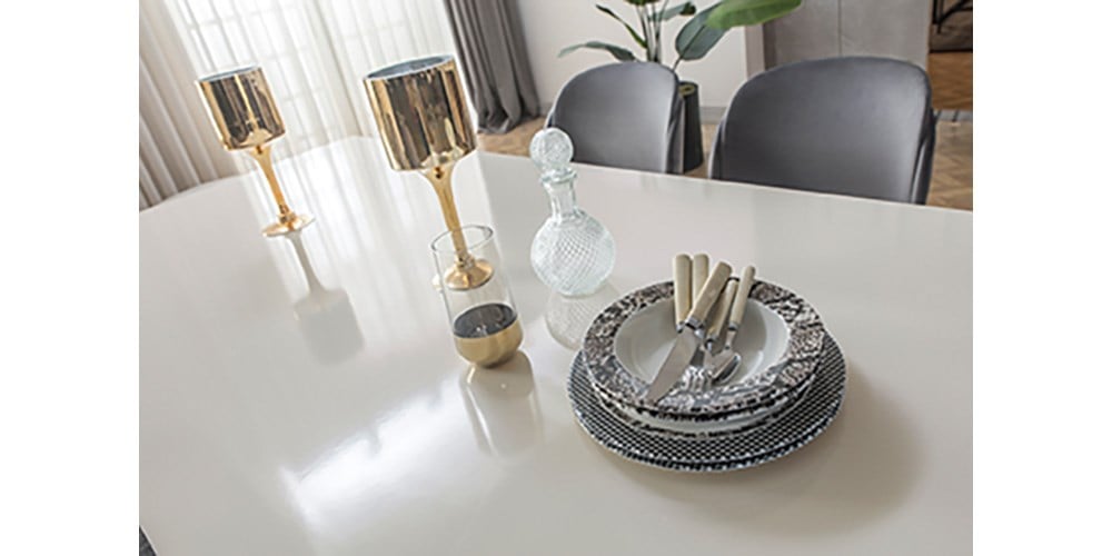 Bronze Aytaşı Yemek Odası