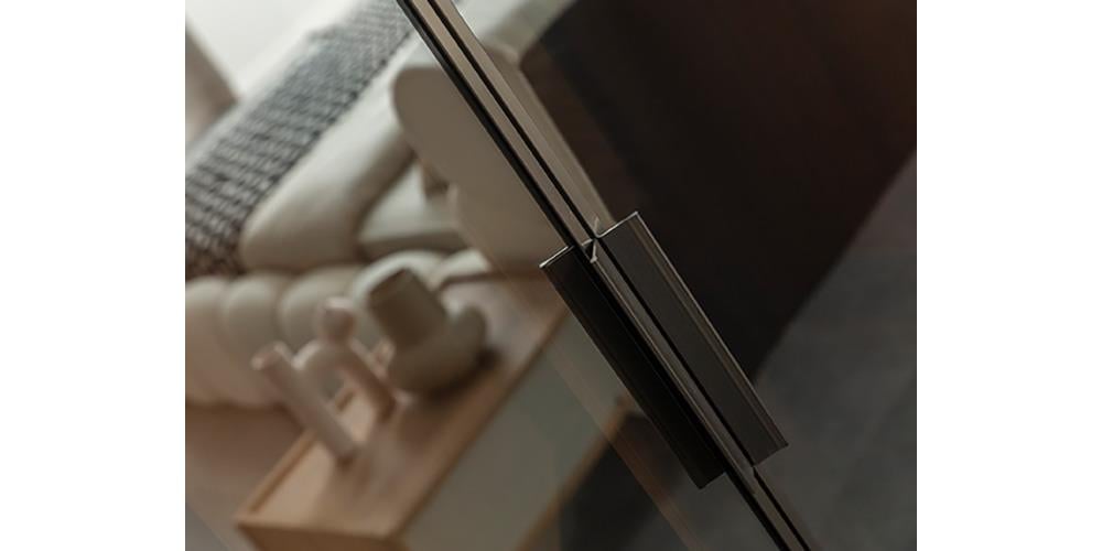 Bronze Ceviz 6 Kapaklı Dolap