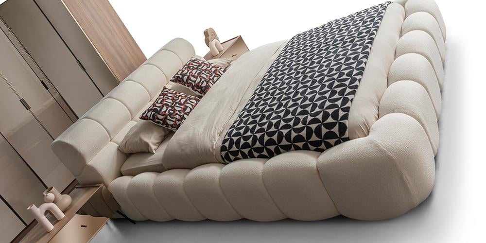 Bronze Ceviz 6 Kapaklı Yatak Odası 