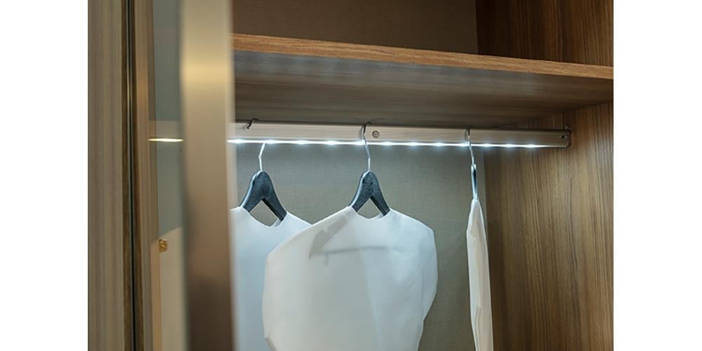 Bronze Ceviz 6 Kapaklı Yatak Odası 